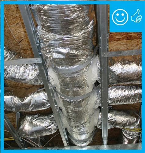 in metal box duct insulat4ed|insulated metal ducts.